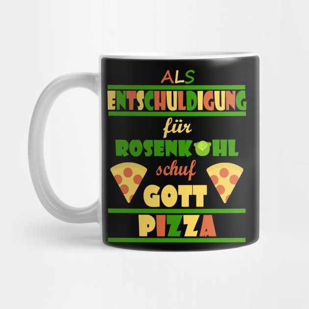 Pizza Italien Essen lustiger Spruch Geschenk by FindYourFavouriteDesign